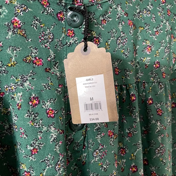 Foxclub Printed Georgette Top - Picture 3 of 5